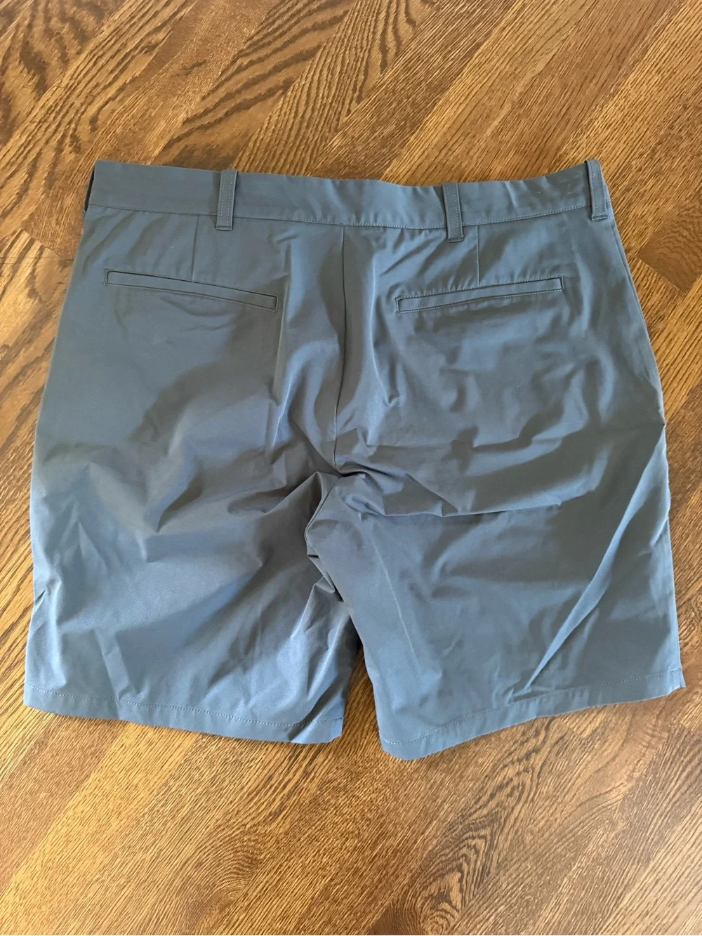 J. Crew Men's Flat-Front Shorts- Grey